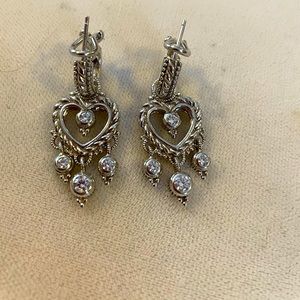 Judith Ripka Heart earring